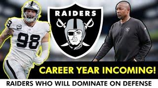 Maxx Crosby CAREER YEAR Incoming! Raiders Who Will DOMINATE Under Antonio Pierce & Patrick Graham