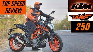 2023 KTM Duke 250 Top Speed Ride Review | The Sophisticated Beast