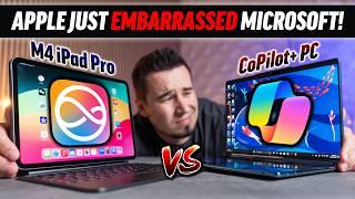 M4 iPad Pro w/ Apple AI vs CoPilot+ PCs - The Better AI?