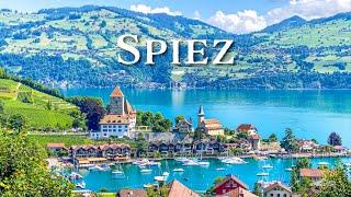 Spiez, the hidden pearl on Lake Thun  Beautiful Swiss town walking tour