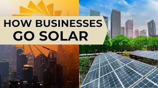 Commercial Solar for Business