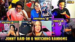  JONATHAN Raid on 0watching Randoms• Let's see her Reactions 