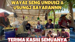 TOTALAN BAYARI GRUB KOCEK JAGUNG DAN USUNG USUNG RAME KYOK PASAR