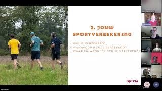 Webinar Sporta legt uit - Jouw sportverzekering