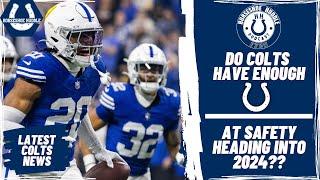 Do Indianapolis Colts Have Enough at Safety Heading Into 2024?? | Horseshoe Huddle Podcast