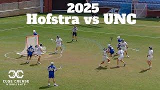 Hofstra vs North Carolina | 2025 Men's Lacrosse Highlights