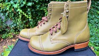 Willie’s Boots in OLIVE TOCHIGI VEG TAN!!!!