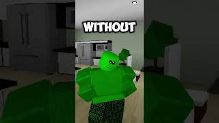 Brookhaven But I CAN'T TOUCH THE COLOR GREEN #roblox #brookhaven #memes #comedy #viral