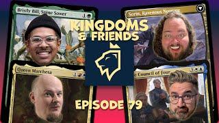 Bristly Bill vs Sorin vs Council of Four vs Queen Marchesa | Magic the Gathering Commander Gameplay