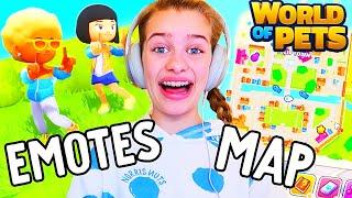 EMOTES! Trading back NEW UPDATE  - Norris Nuts WORLD OF PETS playthrough