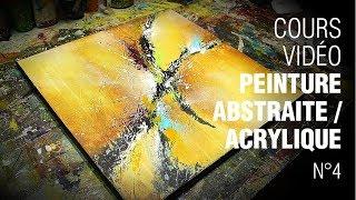 Cours de peinture acrylique n°4 : Textures, profondeur & couleurs