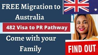 Free and Quick Migration to Australia | Visa 482 | Relocate to Australia with your Family and Work