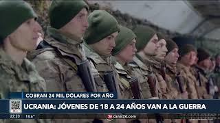 UCRANIA envía a JÓVENES de 18 a 24 AÑOS a la GUERRA a cambio de 24.000 DÓLARES por AÑO | #26Global