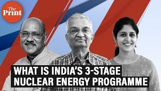 What is India’s 3-stage nuclear energy programme