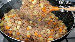 How to Make Tasty Meatpie Filling | Quick Tasty Meatpie Filling Recipe