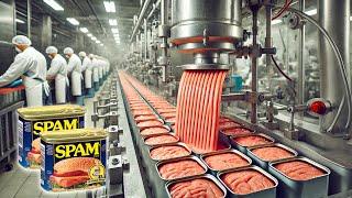 How CANNED MEAT is Made in Factories | How It's Made | Captain Discovery