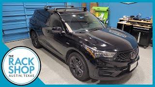 2019-2024 Acura RDX w/Bare Roof Thule WingBar Edge Complete Roof Rack | The Rack Shop - Austin, TX