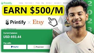 Start T-Shirt Business With Printify | Connect Printify To Etsy | POD TUTORIAL