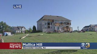 Daylight Shows Extensive Damage Left Behind After Tornado Rips Through Mullica Hill, New Jersey