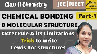 Chemical Bonding Class 11 Chemistry | Chapter 4 | JEE NEET | Part-1