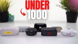 Top 5 Best Wireless Earbuds Under 1000 in 2024 l Best TWS Earbuds Under 1000 Rs 