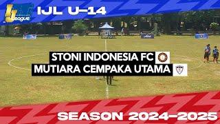 Stoni Indonesia FC vs Mutiara Cempaka Utama [Indonesia Junior League 2024-2025] [U-14] 2-11-2024