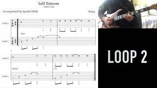 Rojay - Self Esteem (Guitar Loop with Tab)