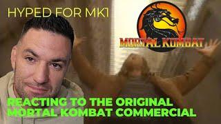 Hyped playing MK1 | Mortal kombat OG commercial #retrogaming reaction