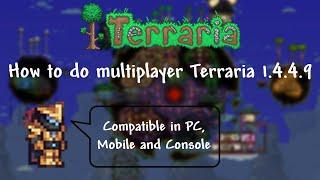 How to do multiplayer Terraria 1.4.4.9