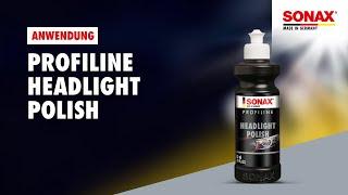 Anwendung SONAX PROFILINE Headlight Polish