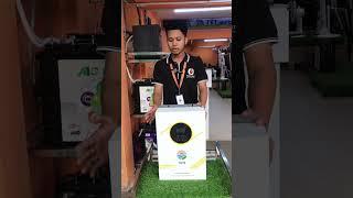 အခြားinvtတွေထက်စျေးပိုသက်သာတဲ့Taiyo 3kW Solar Inverter #powerboltelectronics #myanmar #solarinverter