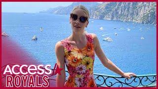 Princess Diana's Niece Lady Kitty Spencer Wows On Stunning Italian Honeymoon