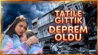 TATİLE GİTTİK | DEPREM OLDU | HAFTALIK VLOG | 31. BÖLÜM