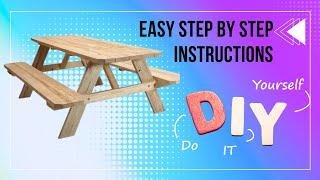 How To Build A Picnic Table