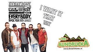 Die Aundrucka (feat. Fötschi) - Backstreet Boys Medley (cover version)