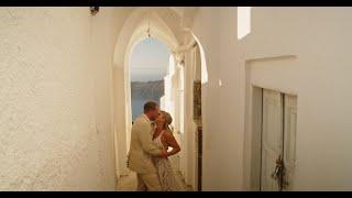 Elopement Video in Santorini - Jessica & Aaron