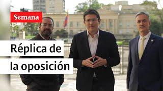 Centro Democrático responde al discurso del presidente Gustavo Petro