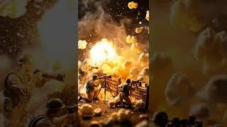 POPCORN EXPLOSION on the Battlefield?!  #MiniatureWorld