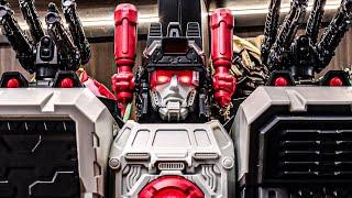 1.2m Metroplex！Final Titan Toy！W-Resources M-01 Metroplex stop motion and review.