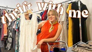 THRIFT WITH ME | thrifting my pregnancy wardrobe + keeping my personal style | WELL-LOVED