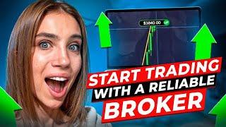  BINARY OPTIONS | Gain from the First Trades with Strategy