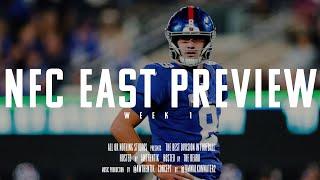 NFC East Week 1 Preview: Vikings @ Giants, Commanders @ Bucs and More