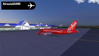 ROBLOX | Air Asia Malaysia| | Airbus A320 | Economy Class (Airline Review/ Flight Review)