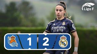 Resumen de la Real Sociedad vs Real Madrid CF Jornada 28 | Liga F