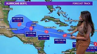 Hurricane Beryl tracker: Latest forecast path, spaghetti models, category, impacts