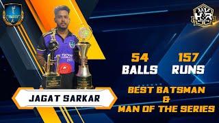 JAGAT SARKAR | BEST BATSMAN & MAN OF THE SERIES | LAM TROPHY 2023