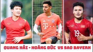 Đội tuyển Việt Nam vs Philippines - Quang Hải - Hoàng Đức vs cựu sao Bayern