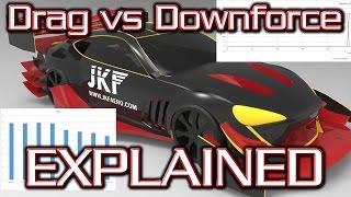 Is Drag the Enemy? Drag vs. Downforce on a Straight Explained!