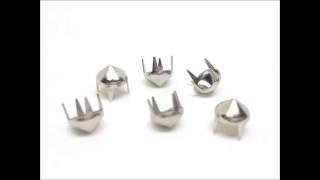 Spikes de metal para calçados e confecção