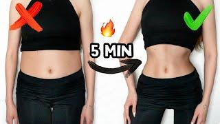 PERFECT WAIST IN 5 MINUTES! How to Lose Weight in the Stomach